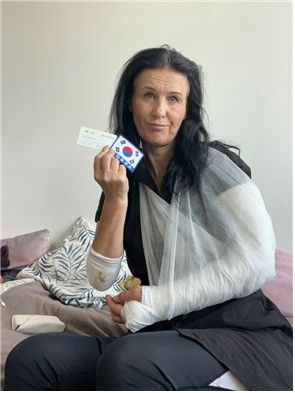 이메일 통해 감사 인사 전한 사고 피해자