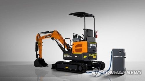 전기 굴삭기. [HD현대인프라코어 제공. 재판매 및 DB 금지]