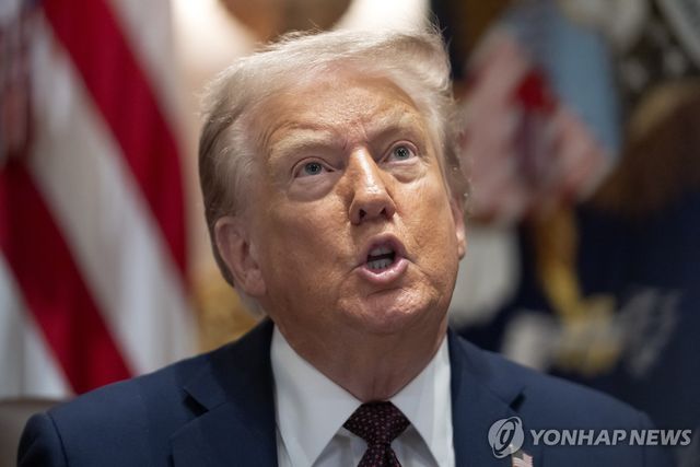 도널드 트럼프 미국 대통령 [AP 연합뉴스 자료사진. 재판매 및 DB 금지]