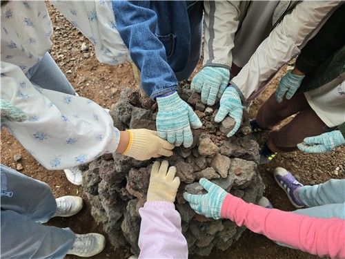 돌담 쌓기 체험