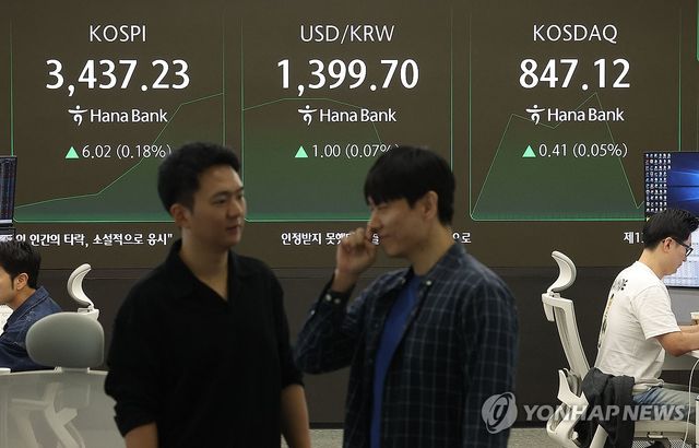 상승 출발한 코스피