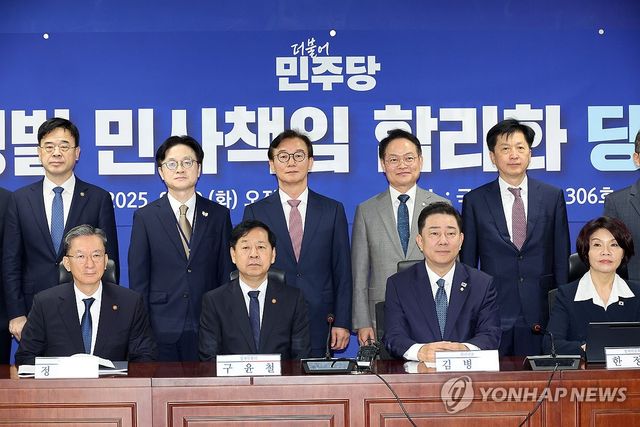 경제형벌 민사책임 합리화TF 당정협의