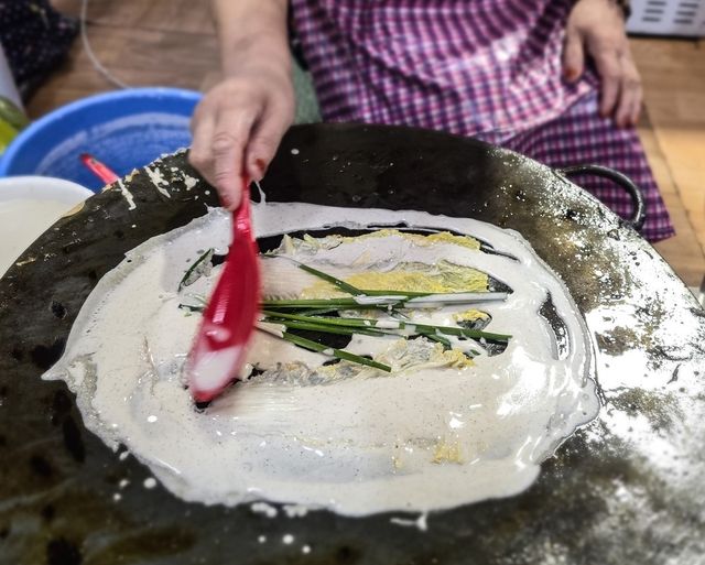 배추전 [사진/백승렬 기자]