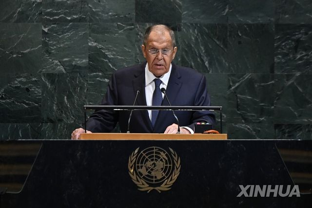 세르게이 라브로프 러시아 외무장관