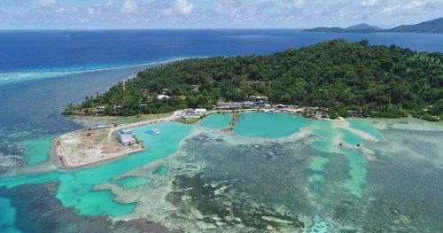 미크로네시아의 추크주(州) 웨노(Weno)섬