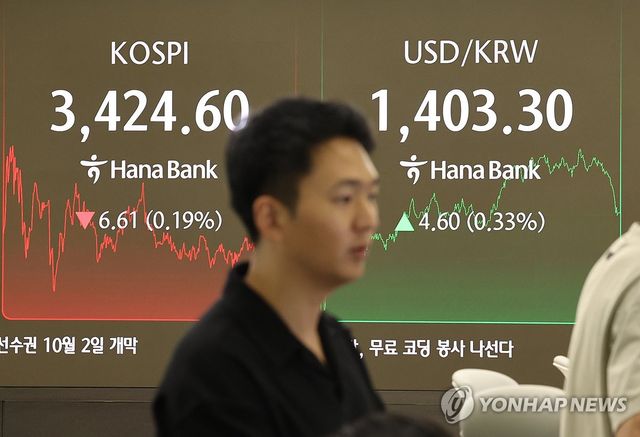 코스피 소폭 하락 마감