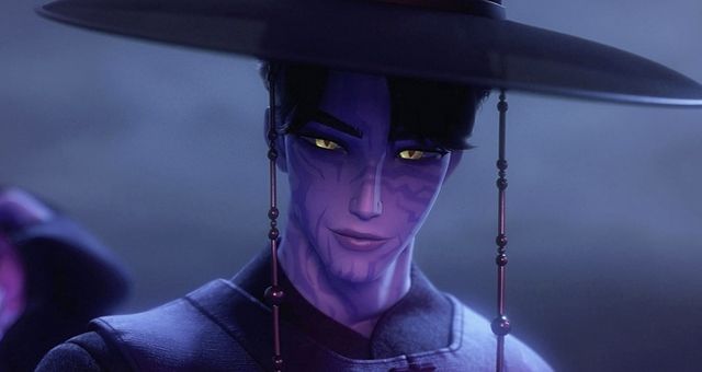 갓 쓴 보이그룹 사자보이즈