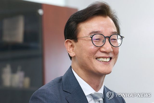 연합뉴스와 만난 전재수 해수부 장관