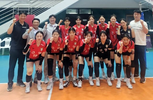 전주 근영여고 배구부