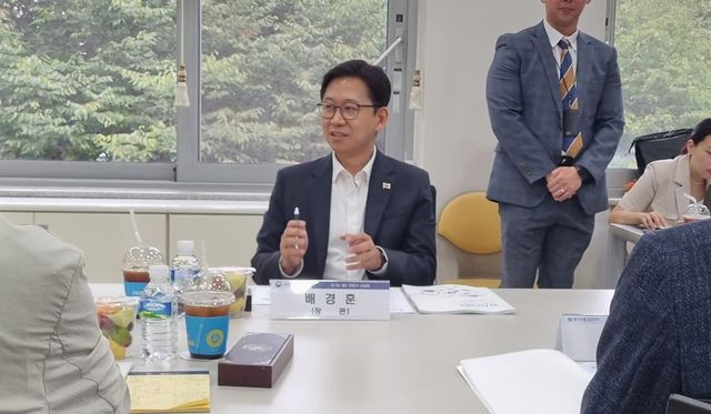 발언하는 배경훈 과기부장관 