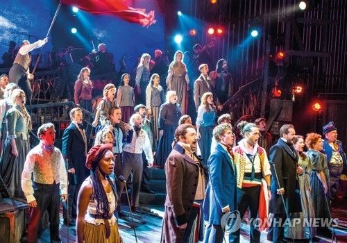 혁명을 소재로 한 뮤지컬 '레미제라블'
