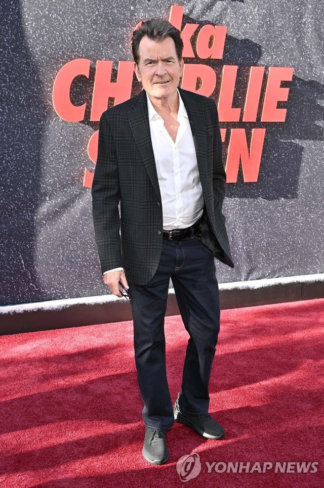 지난 4일 넷플릭스 다큐멘터리 시사회 참석한 배우 찰리 신