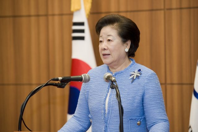 한학자 통일교 총재