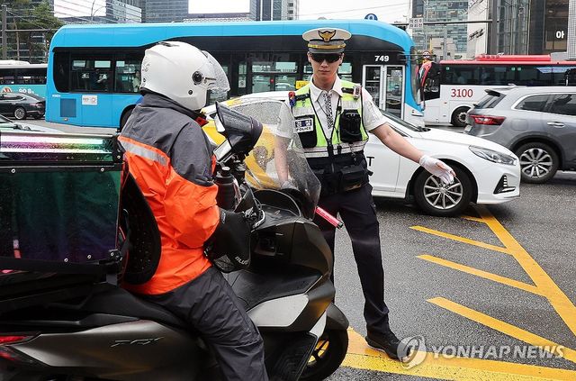 9월부터 이륜차 무질서 운행 근절 위해 집중 단속
