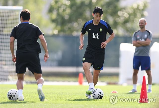 미국전 앞둔 손흥민