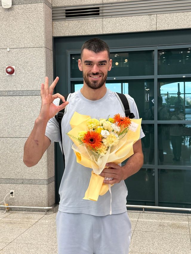 OK저축은행 새 외국인 선수 디미타르 디미트로프