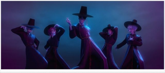 넷플릭스 '케이팝 데몬 헌터스'의 '사자 보이즈'