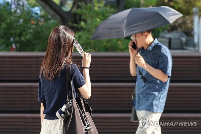 너무 뜨거운 햇빛