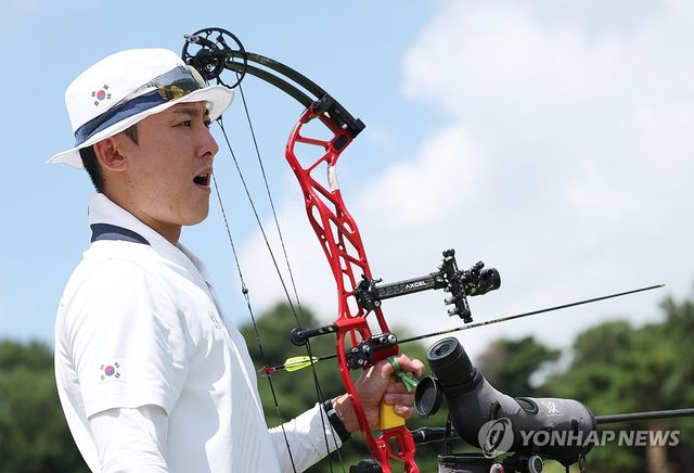 과녁 바라보는 김종호