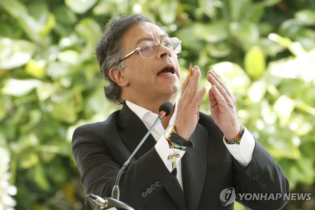 구스타보 페트로 콜롬비아 대통령