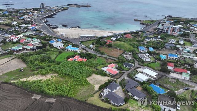 제주시 구좌읍 평대리 전경