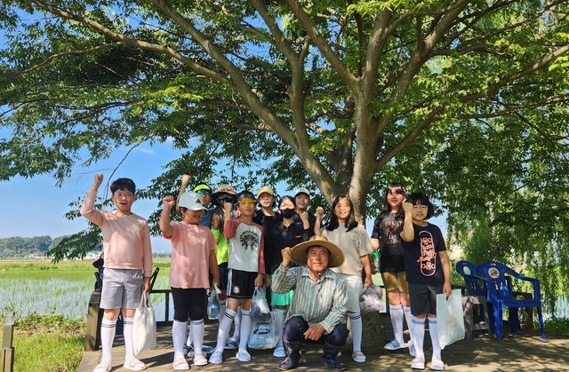 '익산형 농촌유학' 참여 학생들