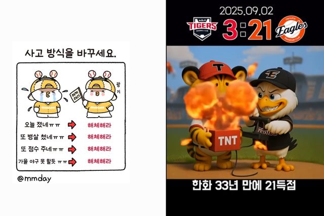 야구팬들이 제작한 각종 이미지