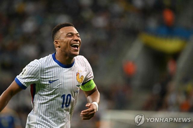 프랑스의 킬리안 음바페.