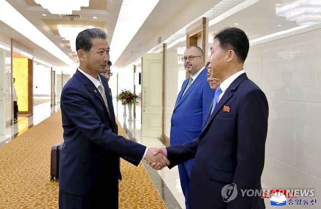북한 문화상, 국제문화포럼 참석차 러시아 방문