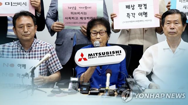 "더는 못 기다려"…미쓰비시 재산 강제 매각 신청 (CG)