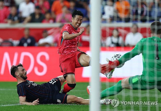 손흥민, 선제골