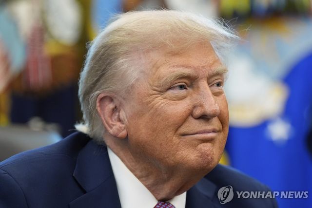 도널드 트럼프 미국 대통령