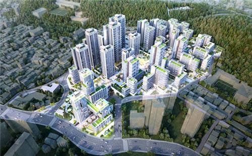 신림8구역 주택재개발사업 조감도