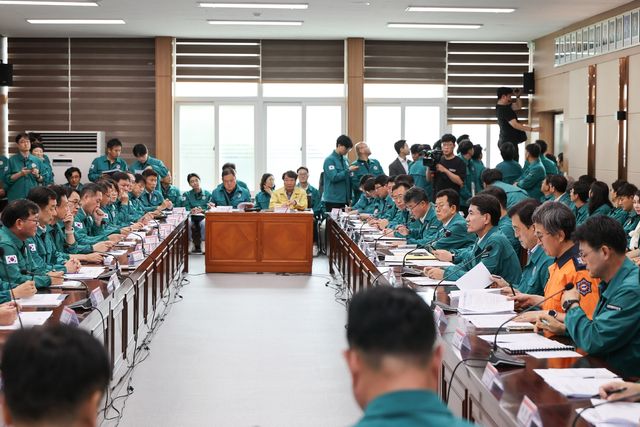 강릉 수자원 확보 긴급 대책회의