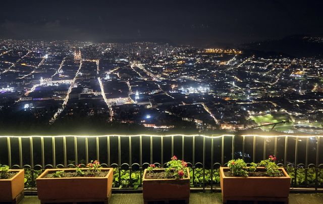 에콰도르 수도 키토 야경