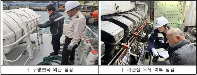 해양수산부 연안여객선 특별 안전 점검