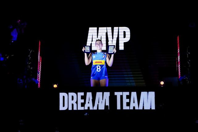 세계여자배구선수권 MVP로 뽑힌 이탈리아의 오로