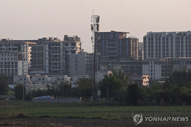 '사기조직 기승' 미얀마 접경 도시