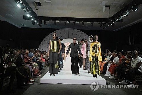 지난 7월 나이지리아 라고스에서 열린 패션쇼