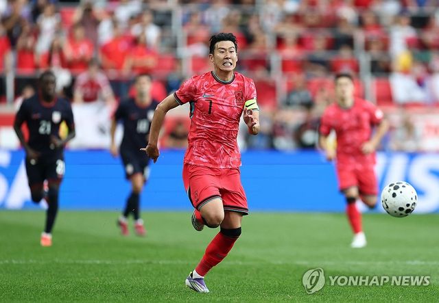 손흥민, 전력질주