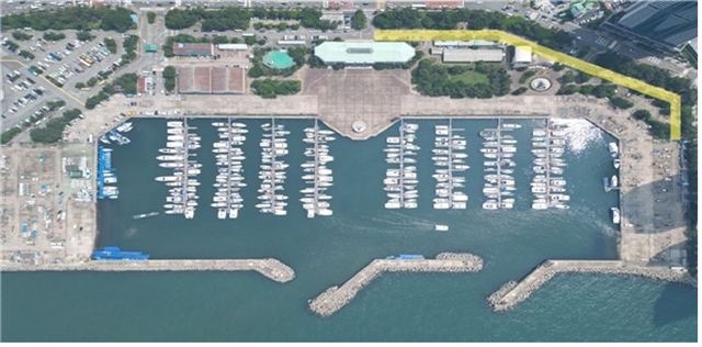 부산 수영만 요트경기장 주차장 단계별 폐쇄