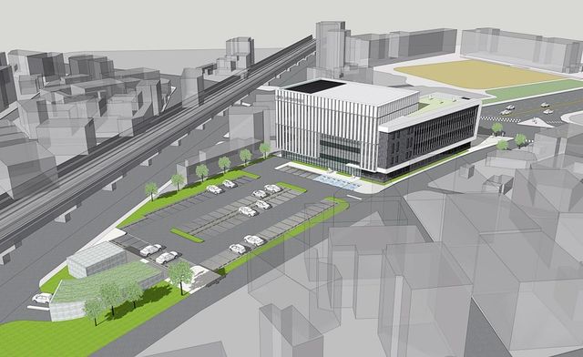 구리시 인창동 복합커뮤니티센터 조감도