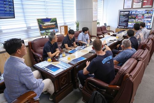 삼척시와 맨체스터시티FC 관계자 회의