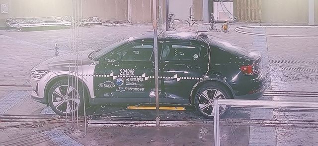 전기차 열전이 시험 사진