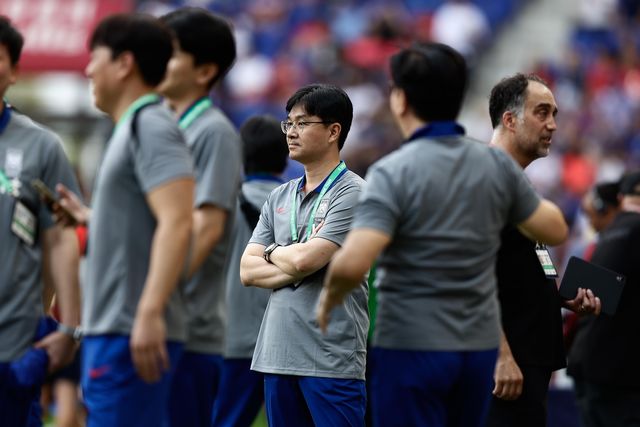 축구 국가대표팀 미국 원정에 동행한 한덕현 중앙대 의대 교수