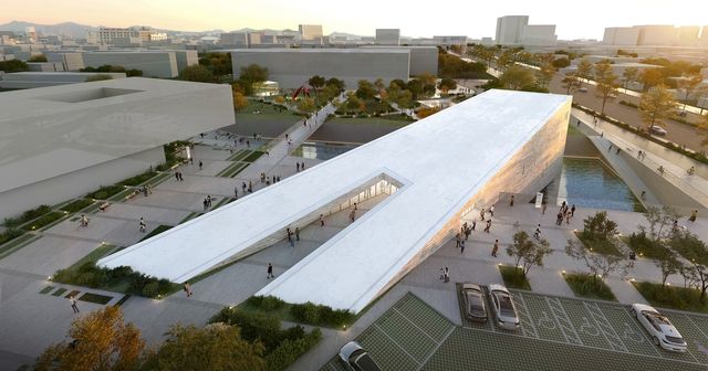 한국문화원형 콘텐츠 체험전시관 조감도