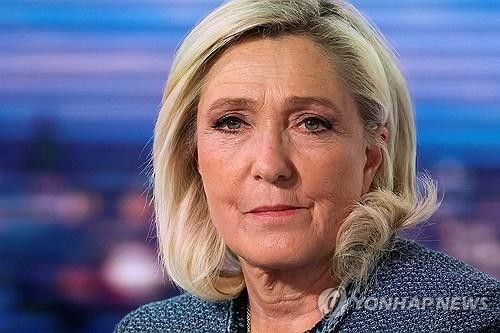 프랑스 극우 대권주자 마린 르펜 