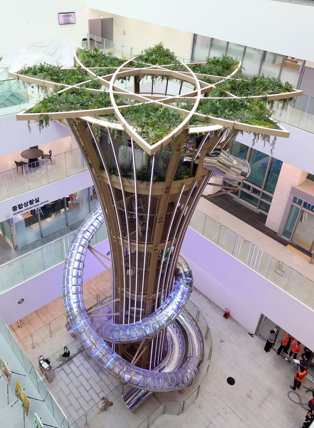 동작구 신청사 내부에 초대형 미끄럼틀 'D-Lide'(가칭)