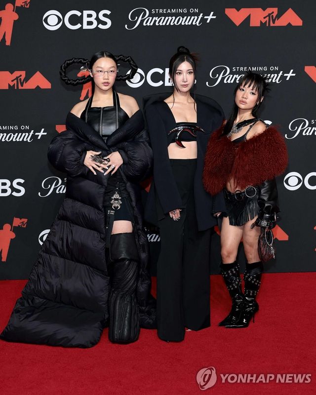 MTV VMA 시상자로 나선 헌트릭스 3인