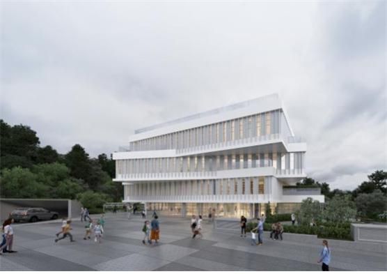 개포도서관 투시도